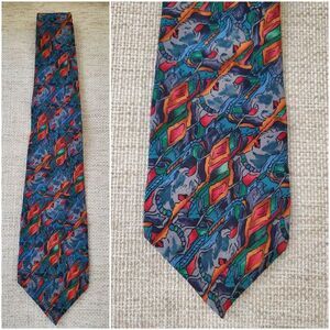 J. Garcia Vintage Tie Lady With Elaborate Headress Collection Six